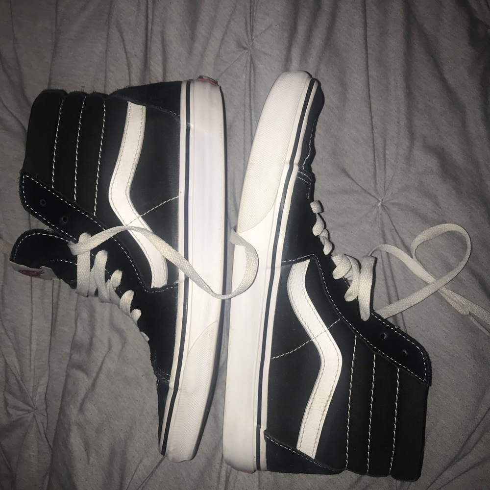 HIGH TOP VANS: old school